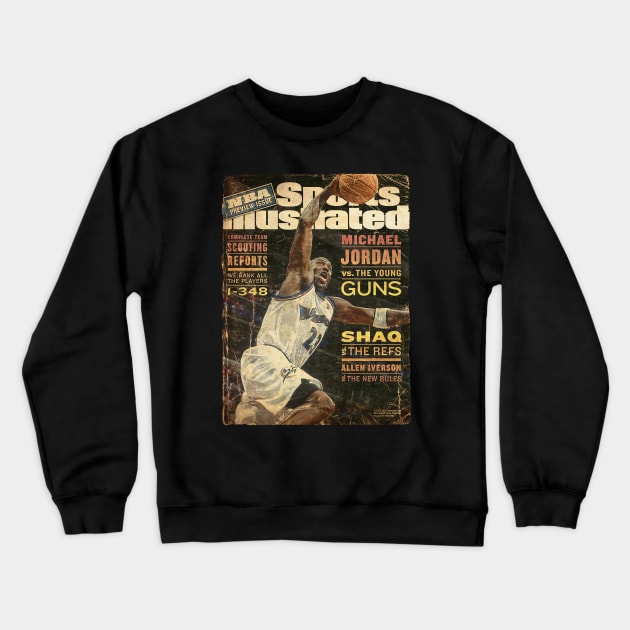 COVER SPORT - SPORT ILLUSTRATED - THE YOUNG GUNS Crewneck Sweatshirt by FALORI